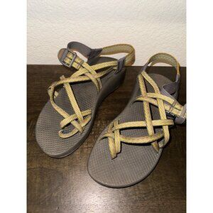 Chaco ZX/2 Women's Classic Pully Gold Strappy Hiking Sandals Sports Shoes Size 9